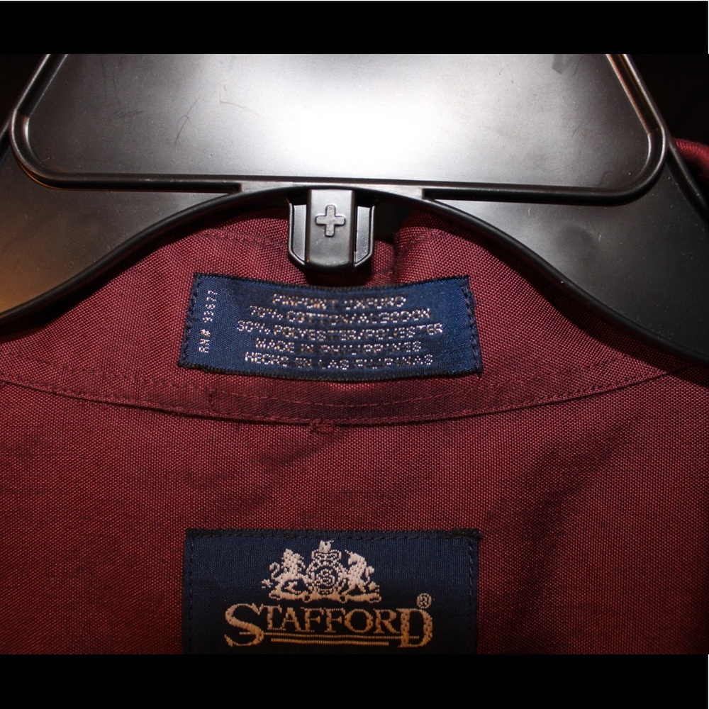 Stafford Men’s Dress Shirt - Picture 7 of 7